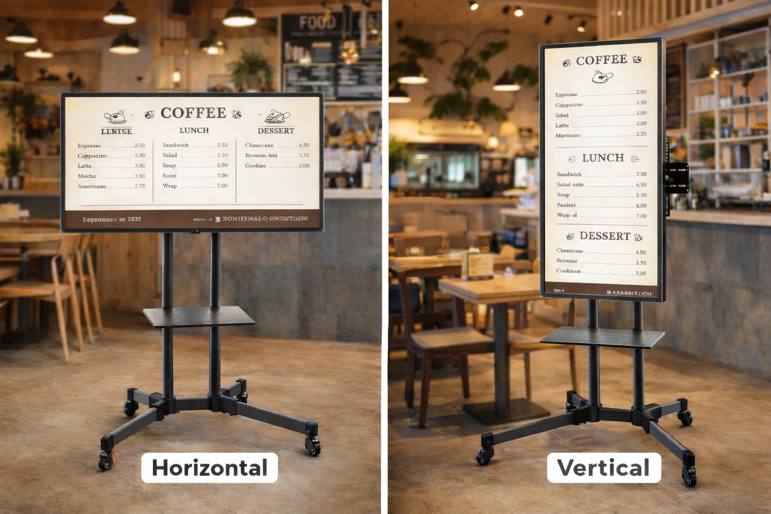 soporte de piso stand YD 1500 puede instalarse horizontal o vertical medellin colombia antioquia